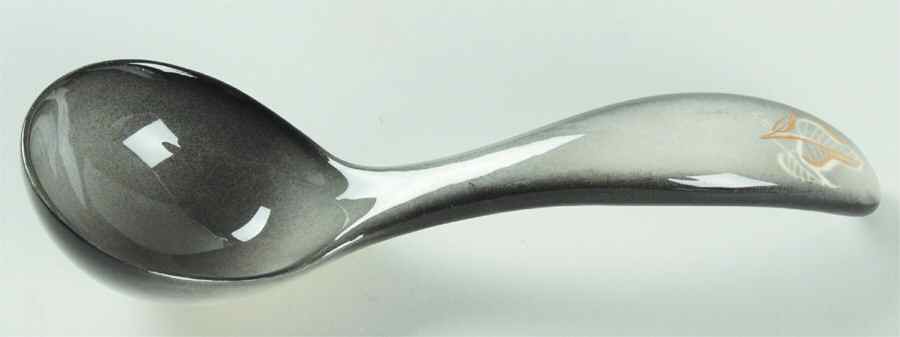 Tree of Life Solid Piece Sauce Ladle by Sascha Brastoff-1