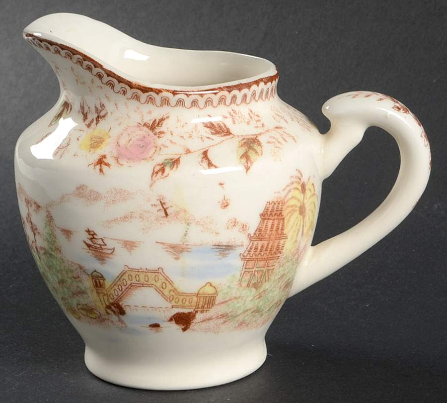Oriental Gardens Creamer by Brown & Ritchie-1