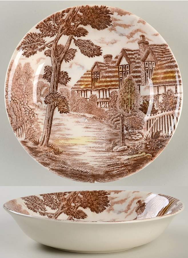 Stratford on Avon Coupe Soup Bowl by Brown & Ritchie-1