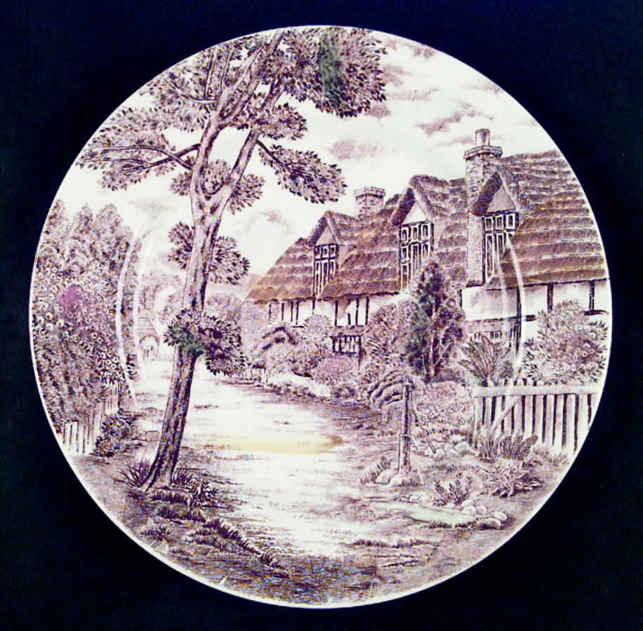 Stratford on Avon Dinner Plate by Brown & Ritchie-1