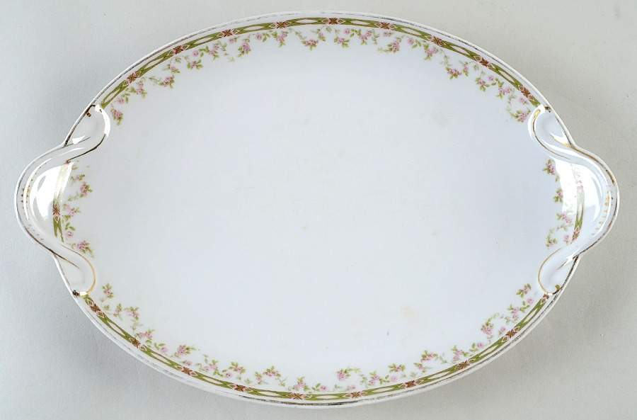 12042 13" Oval Serving Platter by Bassett-1