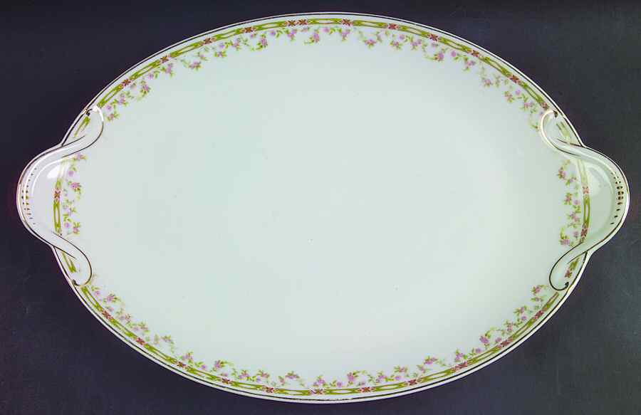 12042 16" Oval Serving Platter by Bassett-1