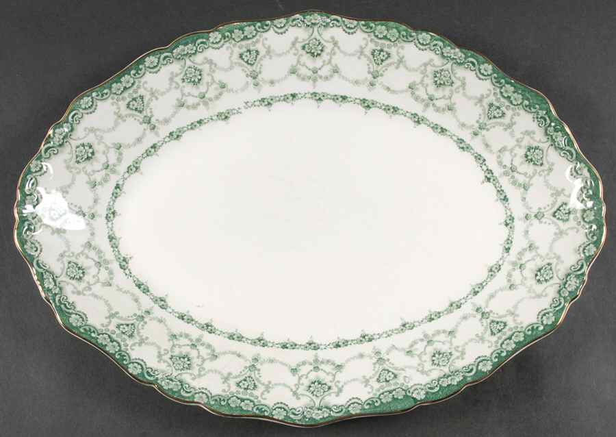 Venice 17" Oval Serving Platter by Bassett-1