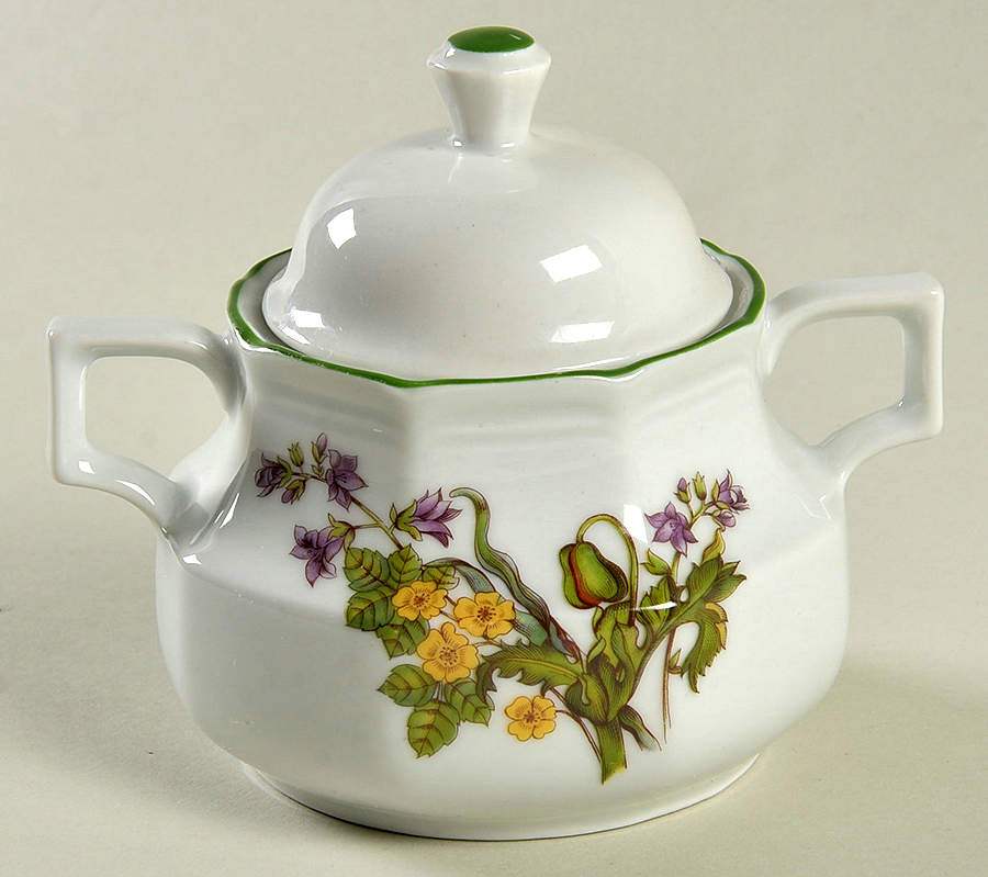 BTH2 Sugar Bowl & Lid by Bareuther & Co-1
