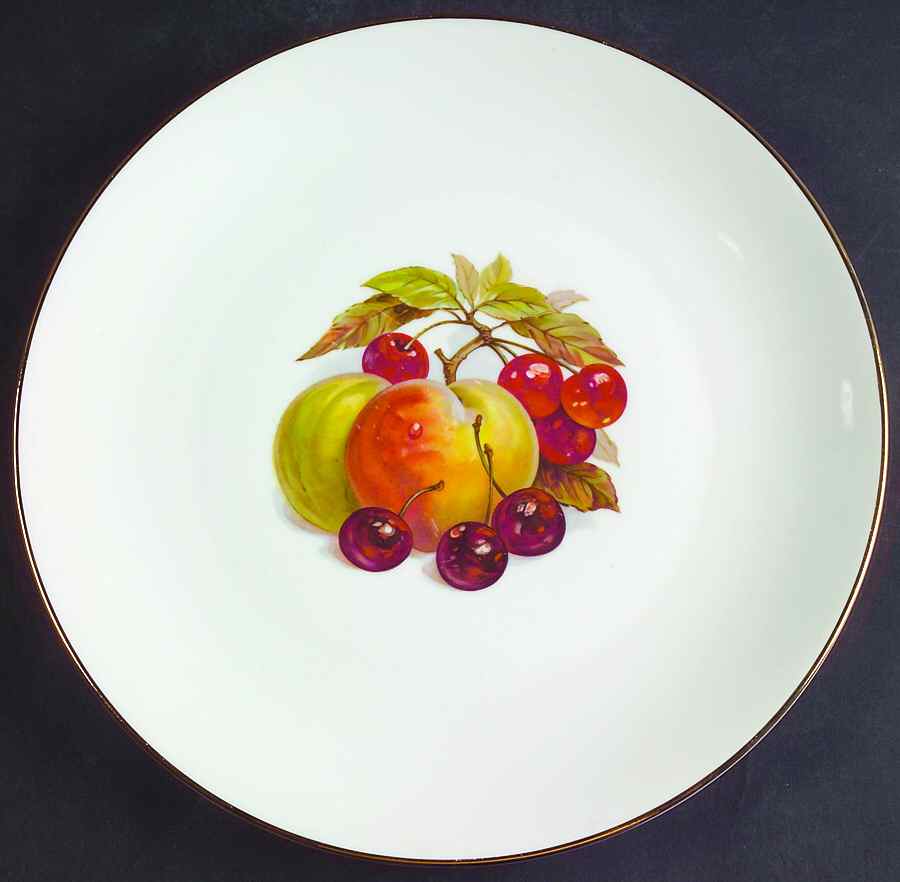 BTH4 (1-16" Gold Trim) Dinner Plate by Bareuther & Co-1
