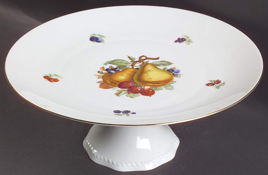BTH271 12" Diameter Pedestal Cake Stand by Bareuther & Co-1