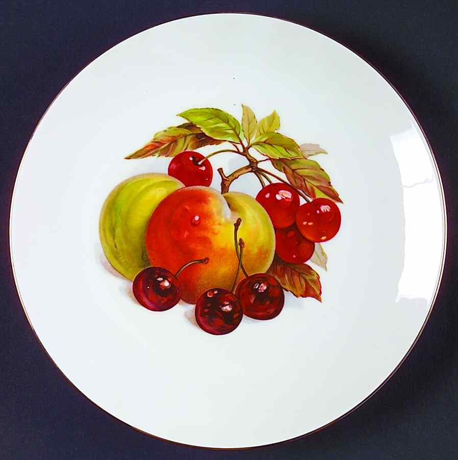 BTH4 (1-16" Gold Trim) Salad Plate by Bareuther & Co-1