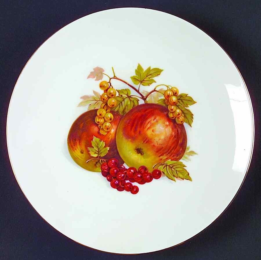 BTH4 (1-16" Gold Trim) Salad Plate by Bareuther & Co-1