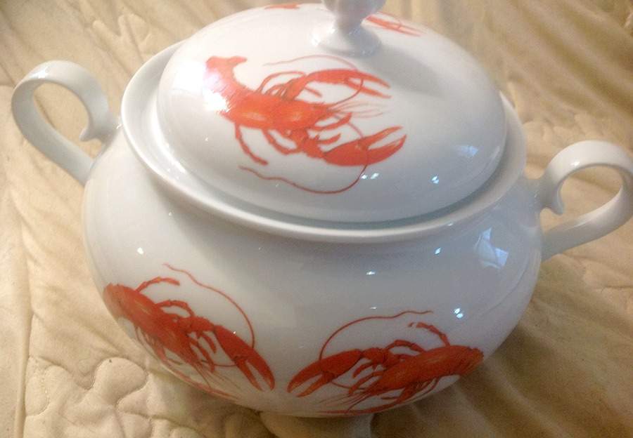 BTH44 Sugar Bowl & Lid by Bareuther & Co-1