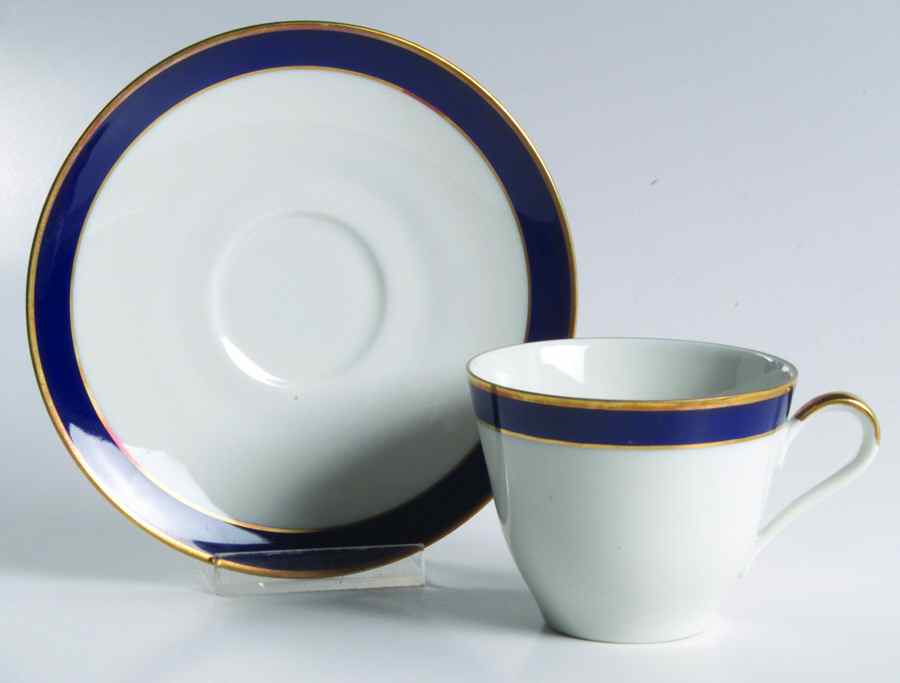 BTH49 Flat Cup & Saucer Set by Bareuther & Co-1