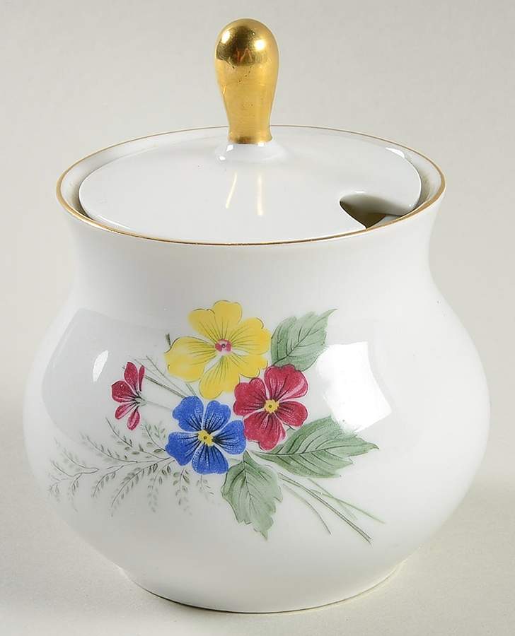 BTH7 Sugar Bowl & Lid by Bareuther & Co-1