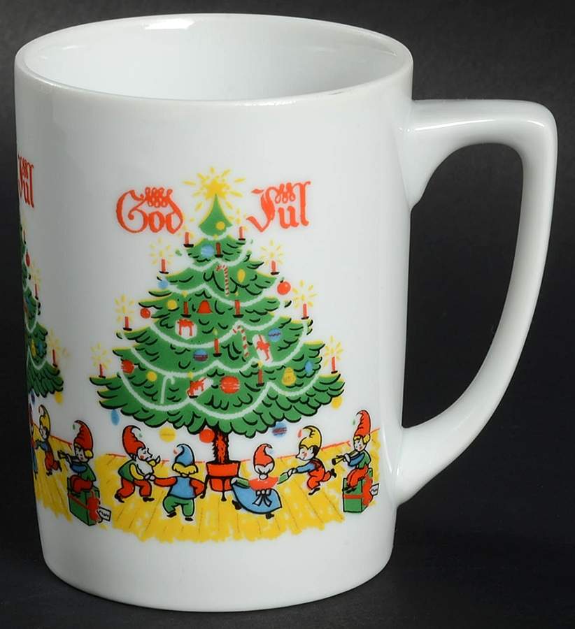 God Jul (White) Mug by Berggren Traynor-1