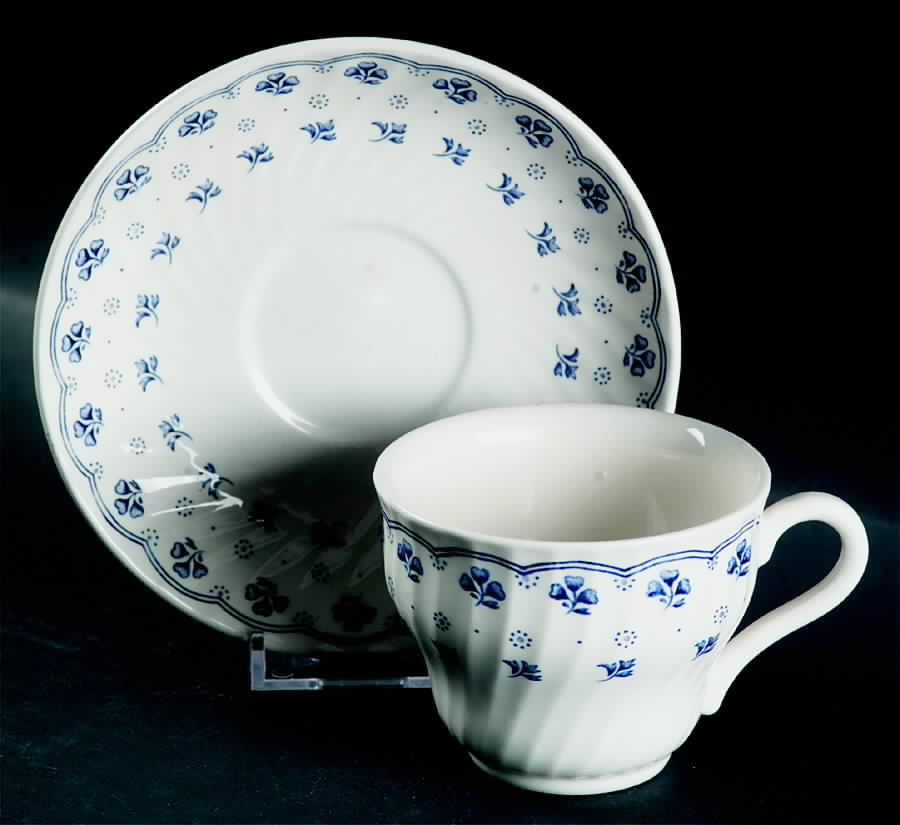 BTT1 Flat Cup & Saucer Set by Barratts-1