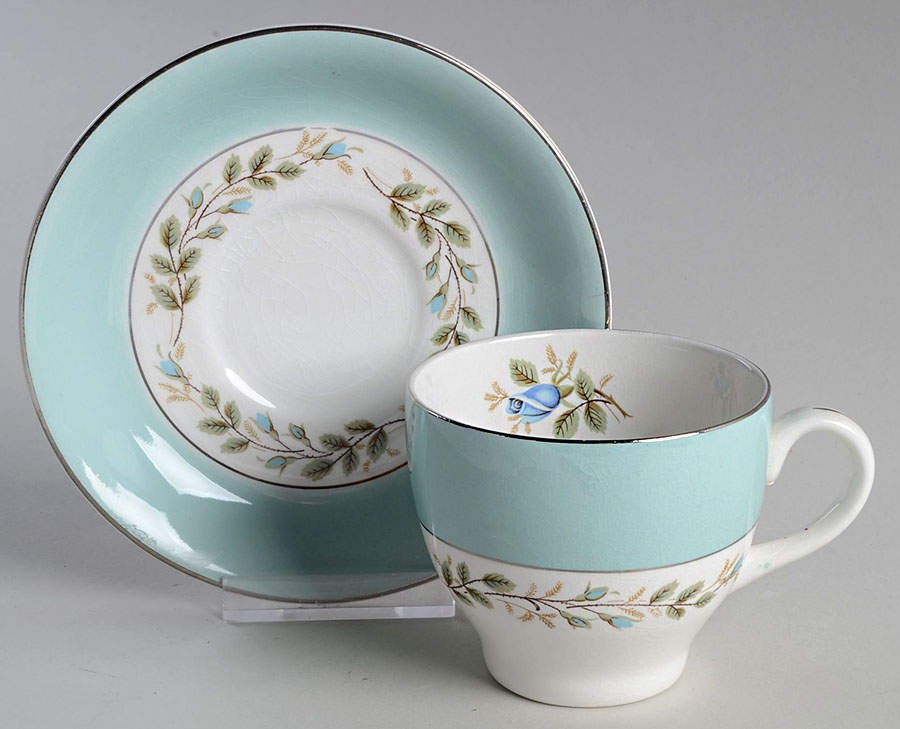 BTT3 Flat Cup & Saucer Set by Barratts-1