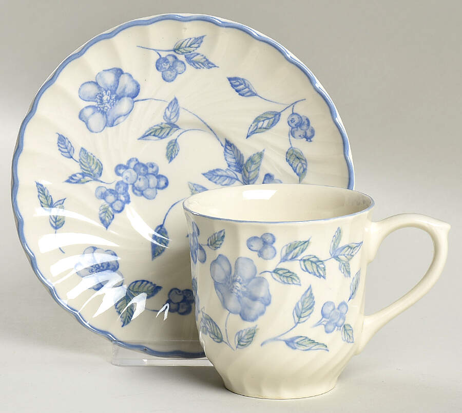 BTT7 Flat Cup & Saucer Set by Barratts-1