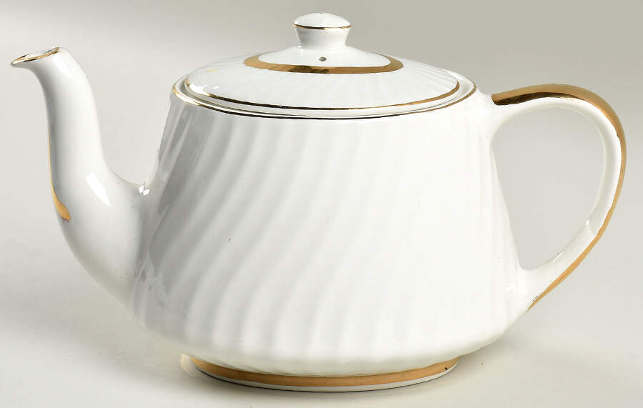 Golden Anniversary Teapot & Lid by Barratts-1