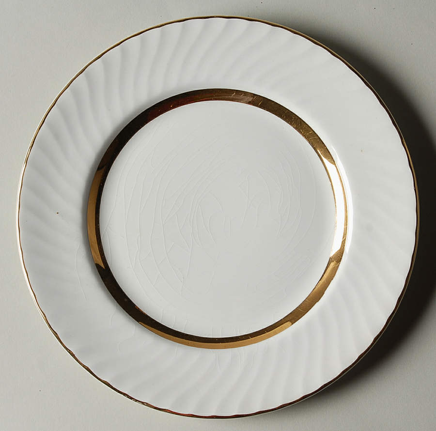 Golden Anniversary Salad Plate by Barratts-1