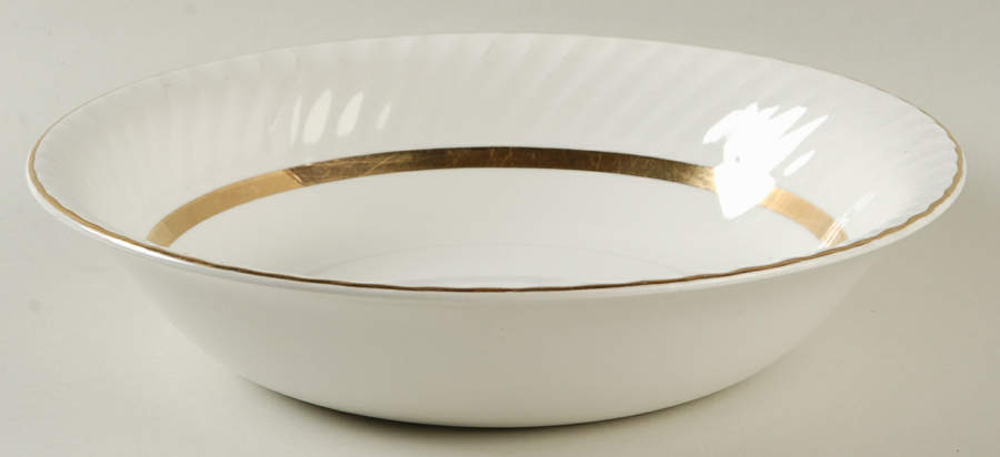 Golden Anniversary 9" Round Vegetable Bowl by Barratts-1