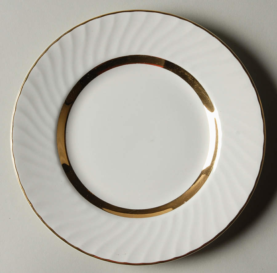 Golden Anniversary Bread & Butter Plate by Barratts-1