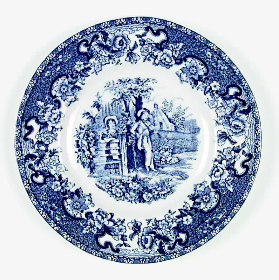 Playtime Bread & Butter Plate by Barratts-1