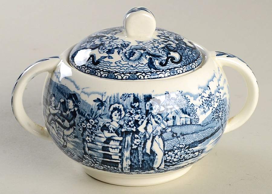 Playtime Sugar Bowl & Lid by Barratts-1