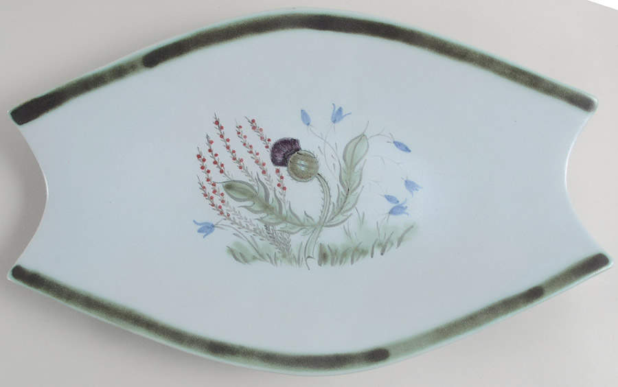 Thistleware 16" Oval Serving Platter by Buchan-1