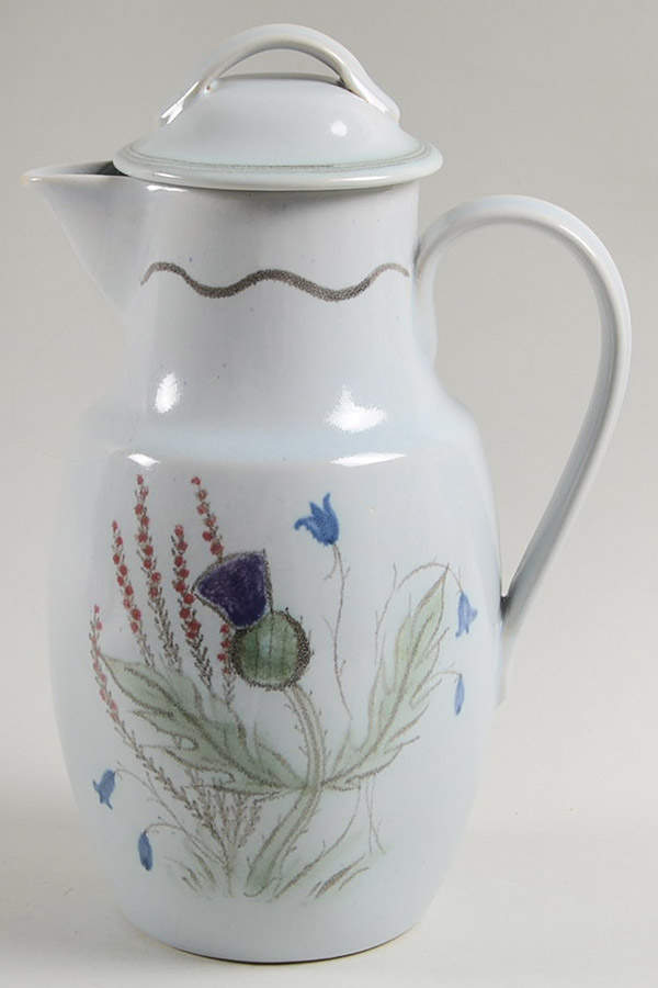 Thistleware Coffee Jug & Lid by Buchan-1