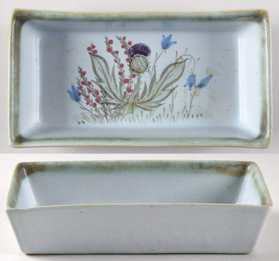 Thistleware Rectangular Dish for (8 Pc)  Hors d'Oeuvres Set by Buchan-1