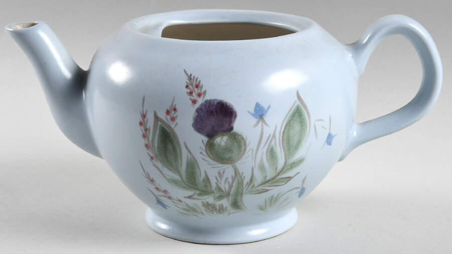 Thistleware Teapot No Lid by Buchan-1