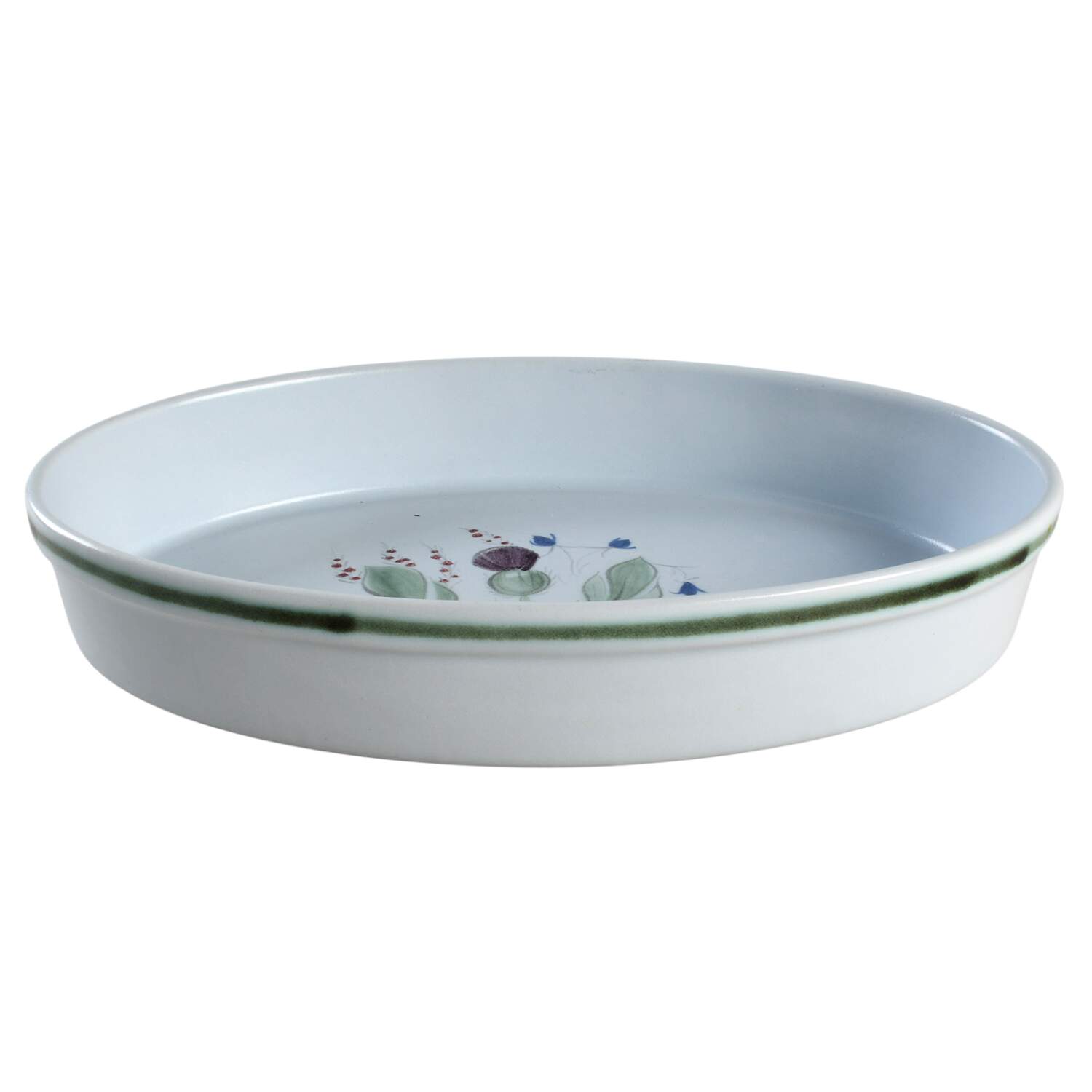 Thistleware 12" Oval Vegetable Bowl by Buchan-1