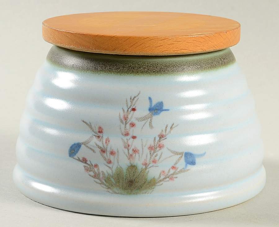 Thistleware Honey Pot with Lid by Buchan-1