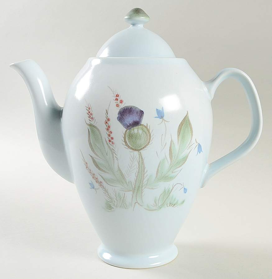 Thistleware Coffee Pot & Lid by Buchan-1