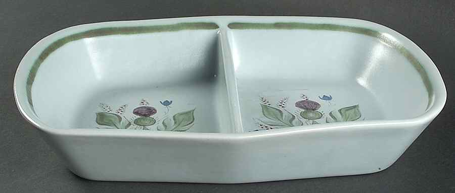 Thistleware 11" Rectangular Divided Baker by Buchan-1
