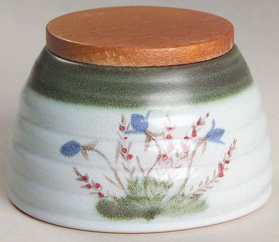 Thistleware Honey Pot & Lid by Buchan-1