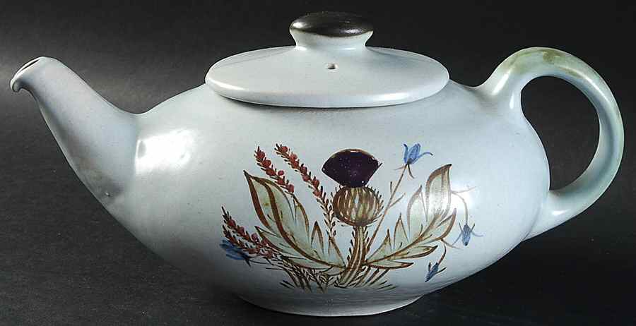Thistleware Oval Teapot & Lid by Buchan-1