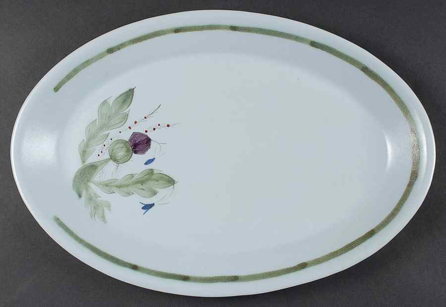 Thistleware 16" Oval Serving Platter by Buchan-1