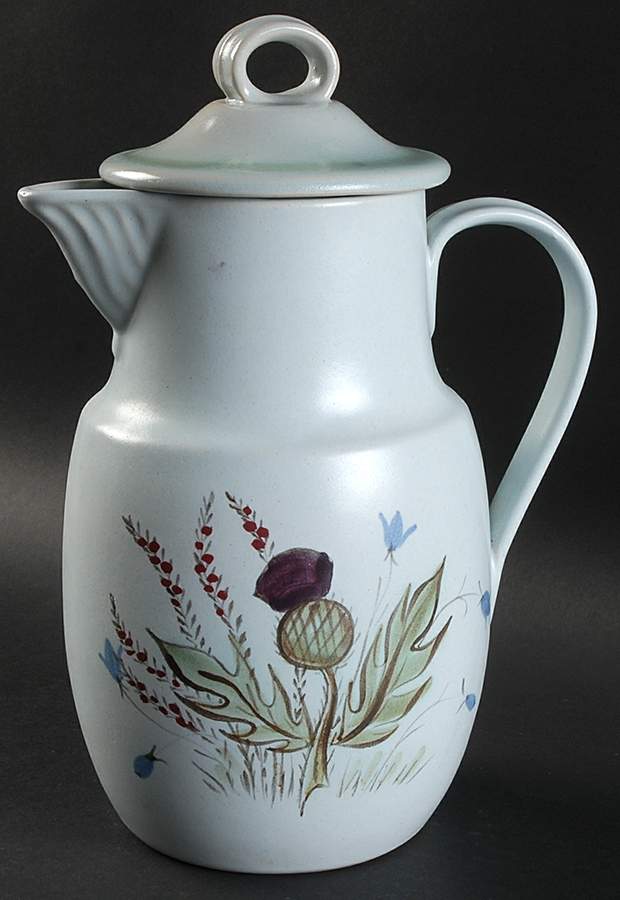 Thistleware Coffee Jug & Lid by Buchan-1