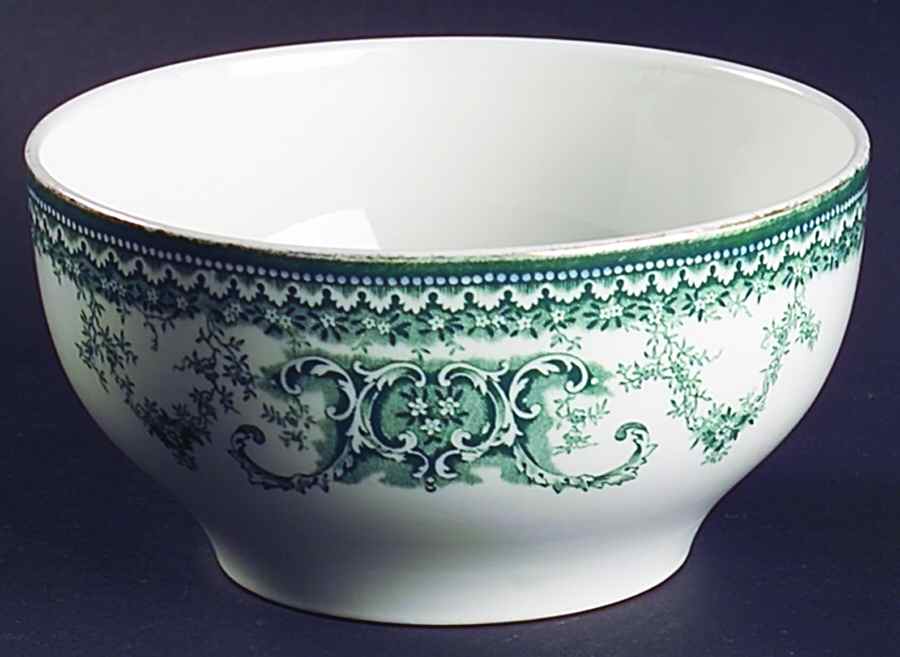 Bonrea Cranberry Bowl by Buffalo Pottery-1
