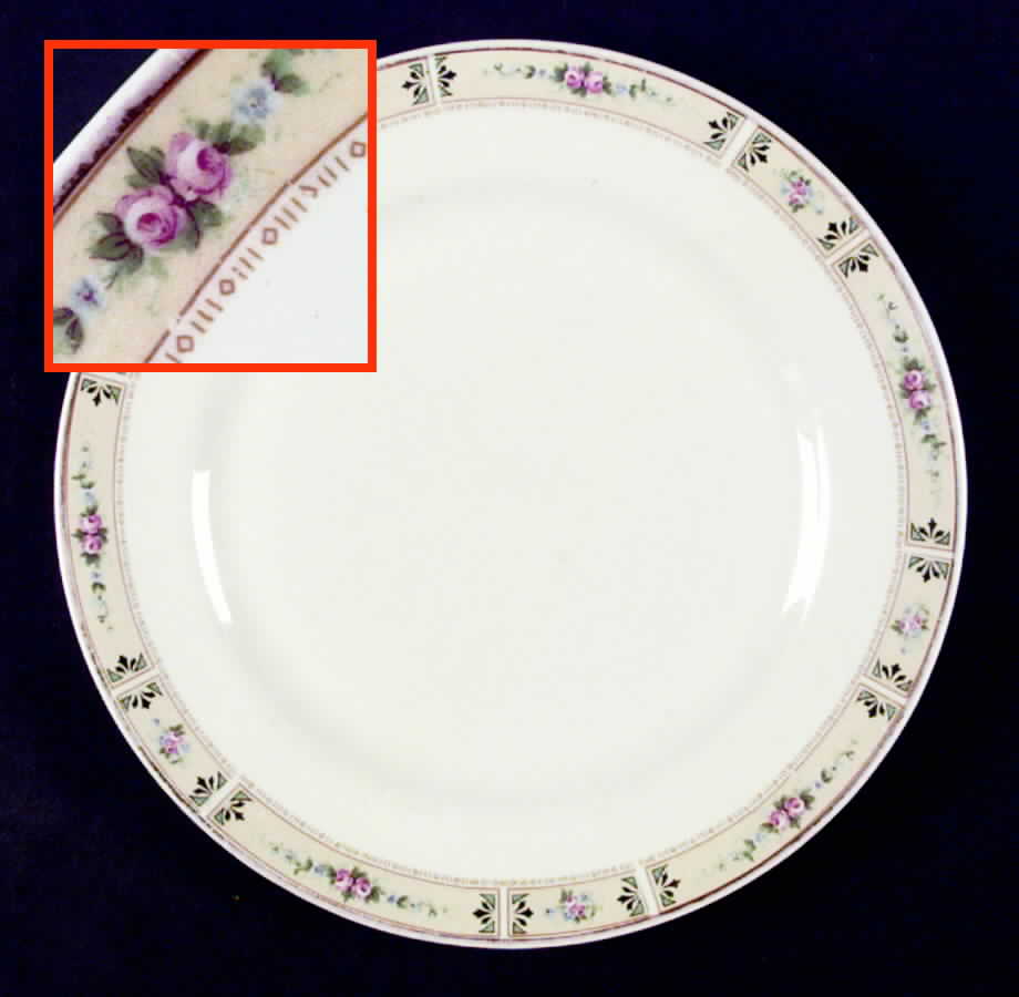 BUF11 Luncheon Plate by Buffalo Pottery-1