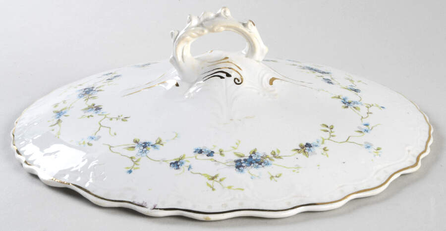 BUF16 Lid for Round Vegetable by Buffalo Pottery-1