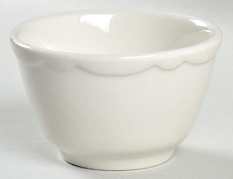 BUF19 Custard Cup by Buffalo Pottery-1