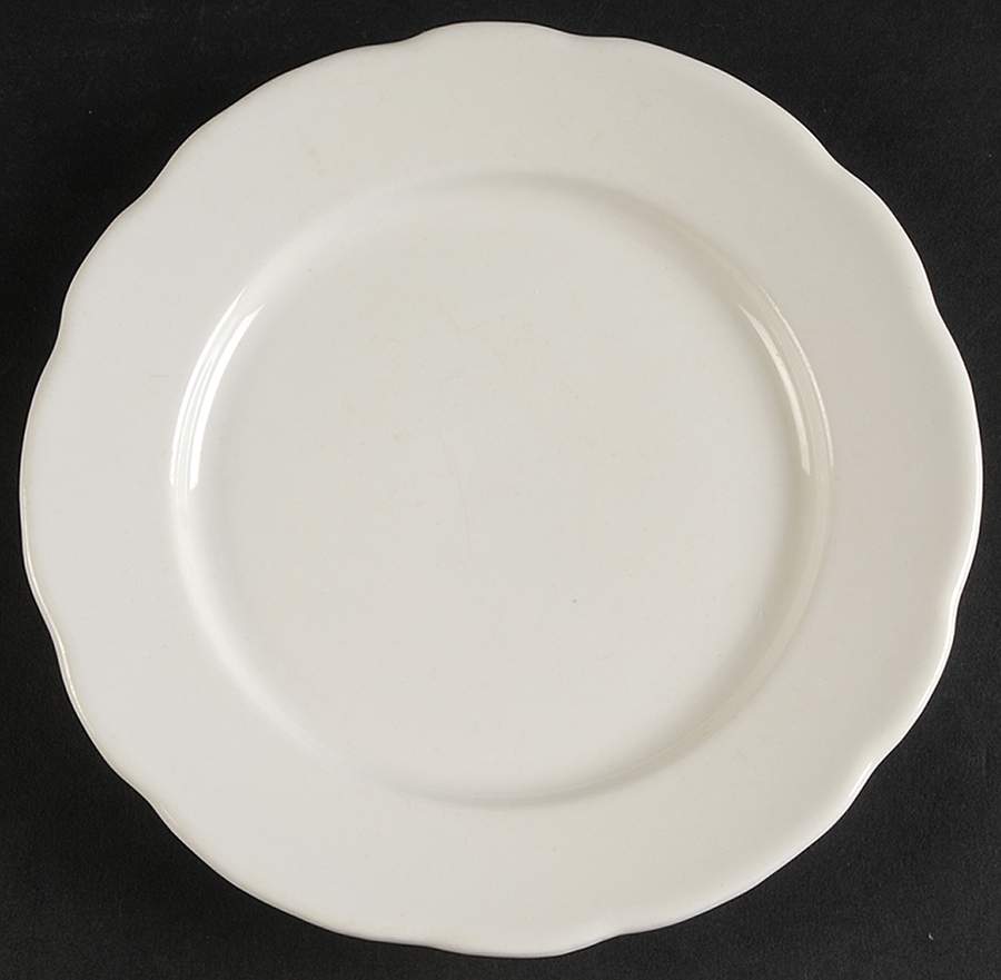 BUF19 Dessert/Pie Plate by Buffalo Pottery-1