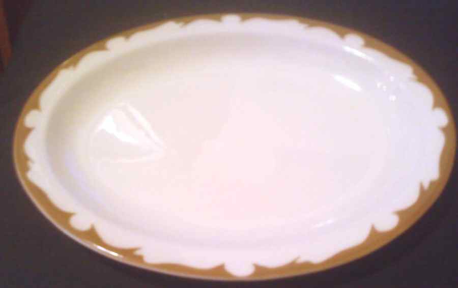 BUF22 9" Oval Serving Platter by Buffalo Pottery-1
