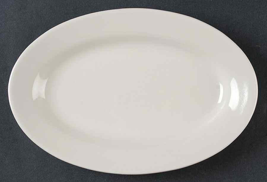 BUF28 9" Oval Serving Platter by Buffalo Pottery-1