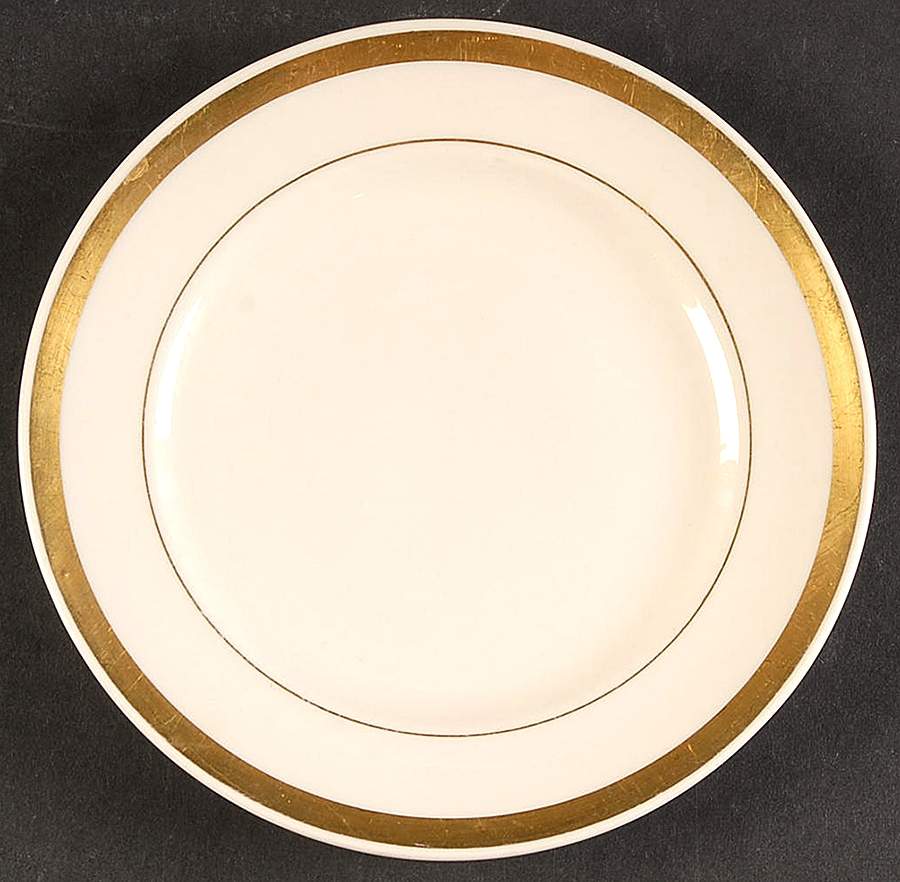 George Washington (Chesepeake & Ohio RR) Bread & Butter Plate by Buffalo Pottery-1