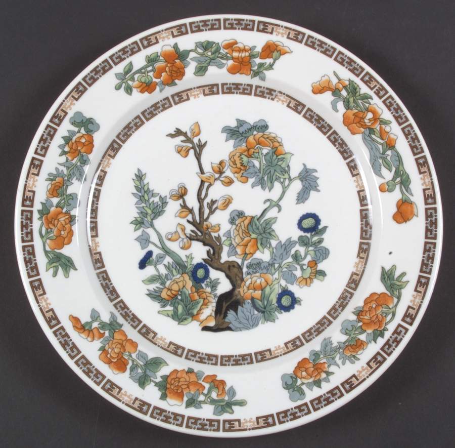 Indian Tree Dinner Plate by Buffalo Pottery-1