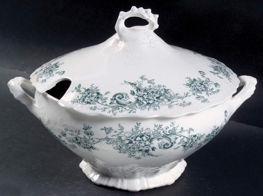 Seneca Tureen &  Lid by Buffalo Pottery-1