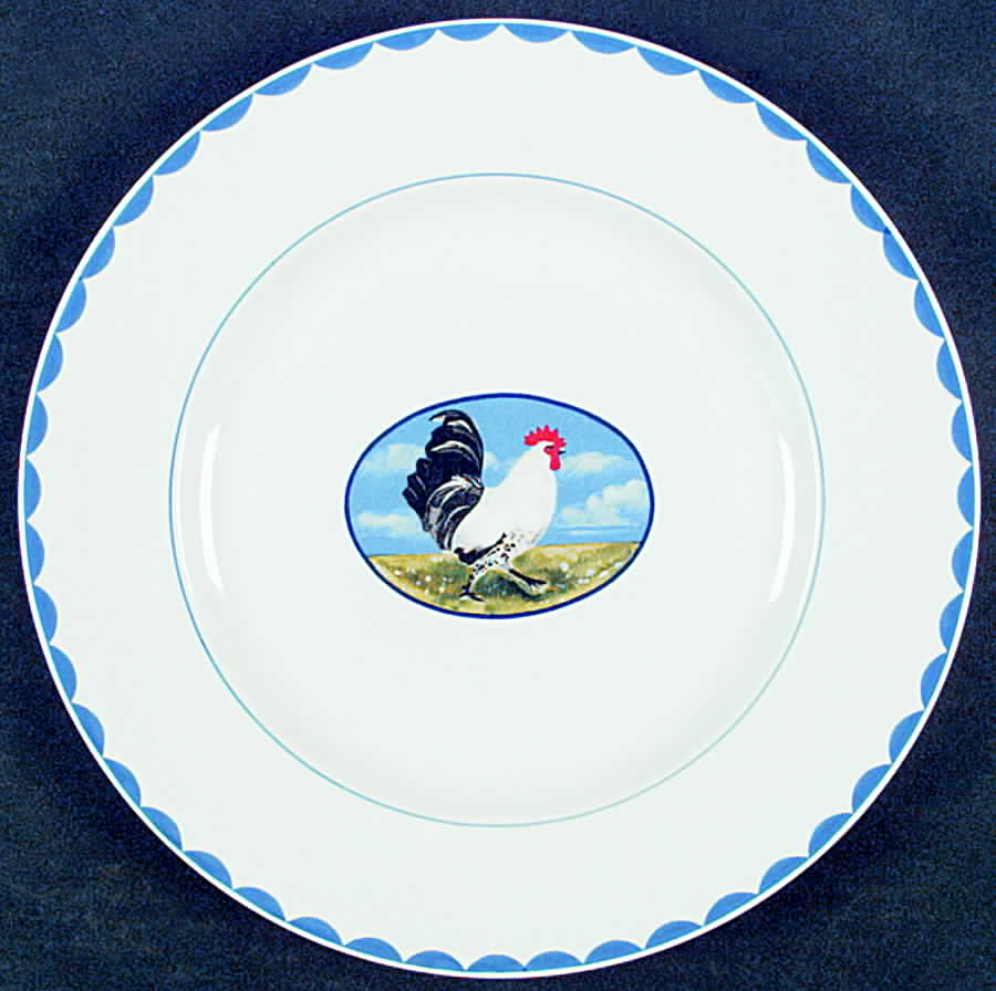Animal Farm Salad Plate by Burgess & Leigh-1