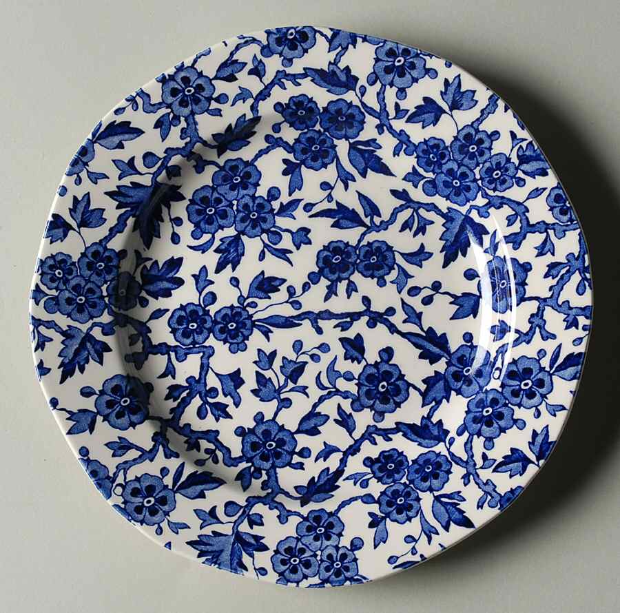 Arden Blue Salad Plate by Burgess & Leigh-1