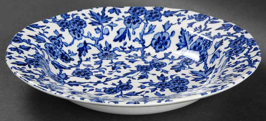 Arden Blue Rim Soup Bowl by Burgess & Leigh-1